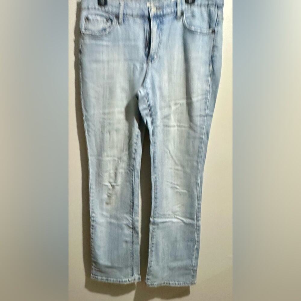Tint Chic Light Blue Flare Jeans Size 6 (R1)